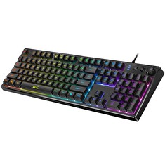 Genius GX Gaming Scorpion K7 Plus Klávesnice, herní, drátová, RGB podsvícení, copilot klávesa, CZ+SK layout, USB, černá