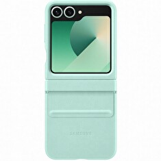 Samsung Ochranný kryt z veganské kůže pro Flip 6 Mint