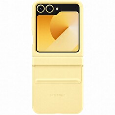 Samsung Ochranný kryt z veganské kůže pro Flip 6 Yellow