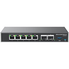 Grandstream GCC6010 all-in-one řešení (VPN router, NGFW, PoE switch a IP PBX)