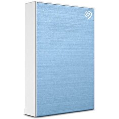 Seagate One Touch with Password, 1TB externí HDD, 2.5", USB 3.0, modrý