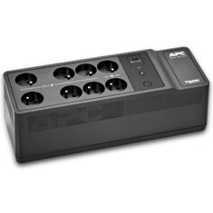 APC Back-UPS 500VA, BE500G2-FR, 8 French outlets
