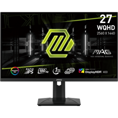 MSI Gaming monitor MAG 274QRF QD E2, 27" Rapid IPS/2560x1440 (WQHD)/180Hz/1ms/DP/2xHDMI/USB-C/USB/Výškově nast./pivot