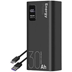 OBAL:ME EnergyPulse Powerbanka 30000mAh 22.5W Black