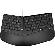 Genius Ergo KB-700/Drátová USB/CZ-SK layout/Černá