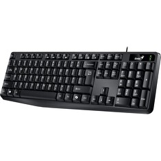 Genius KB-117, Klávesnice, drátová, USB, CZ+SK layout, Copilot klávesa, černá