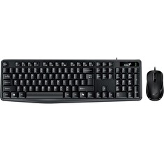 Genius KM-170, Set klávesnice a myši, drátový, CZ+SK layout, Copilot klávesa, USB, černý