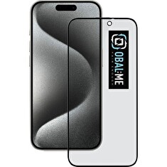 OBAL:ME Privacy 5D Tvrzené Sklo pro Apple iPhone 15 Pro Black