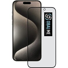OBAL:ME Privacy 5D Tvrzené Sklo pro Apple iPhone 15 Pro Max Black