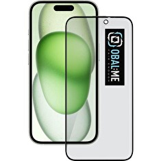 OBAL:ME Privacy 5D Tvrzené Sklo pro Apple iPhone 15 Black