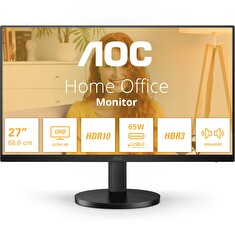 AOC/U27B3CF/27"/IPS/4K UHD/60Hz/4ms/Black/3R