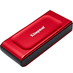 Kingston XS1000/1TB/SSD/Externí/Červená/5R