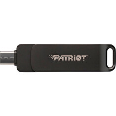 Patriot RAGE R550/256GB/USB 3.2/USB-A + USB-C/Černá