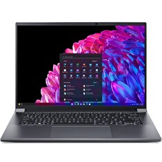 Acer Swift X 14 (SFX14-72G-71ZV) Core Ultra 7 155H/32GB/1TB SSD/14,5" WQXGA+ OLED 120Hz/RTX 4050 6GB/Win11 Home/šedá