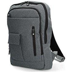 Nedis NBBK15150GY - Batoh na Notebook | 10 - 16 " | 10 Přihrádky | 430 mm | 50 mm | 290 mm | šedá