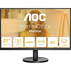 AOC/U27B3A/27"/IPS/4K UHD/60Hz/4ms/Black/3R