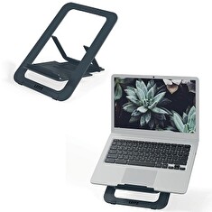 Leitz Ergo cestovní ultratenký stojan na notebook, hliníkový, tmavě šedý