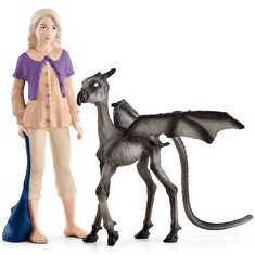 Hračka Schleich Harry Potter - Lenka Láskorádova a Testrál