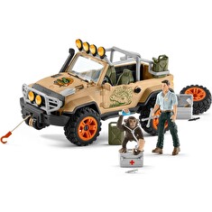 Hračka Schleich 4 x 4 terénní auto s navijákem