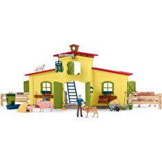 Hračka Schleich Velká farma se zvířátky a příslušenstvím