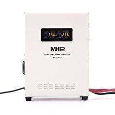 Napěťový měnič MHPower WPU-700-12 záložní zdroj, UPS, 700W, čistý sinus, 12V