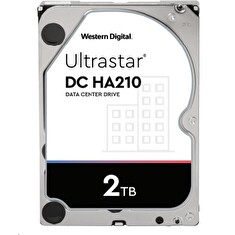 WD Ultrastar® HDD 2TB (HUS722T2TALA604) DC HA210 3.5in 26.1MM 128MB 7200RPM SATA 512N SE (GOLD WD2005FBYZ)