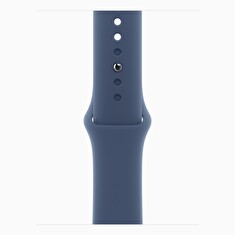 Apple Watch SE Cell/44mm/Silver/Sport Band/Denim/-S/M