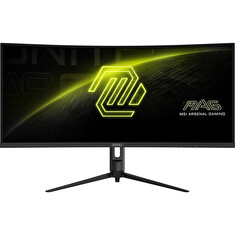 MSI Gaming MAG 342CQR E2, 34" VA zakřivený /3440x1440 (UWQHD)/180Hz/1ms/DP/2xHDMI/Výškově nastavitelný/Pivot