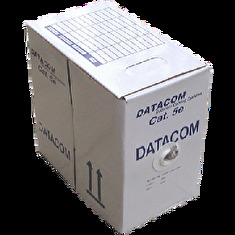 DATACOM FTP Cat5e PVC kabel 305m (drát), šedý