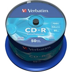 VERBATIM CD-R(50-Pack)Spindl/52x/700MB