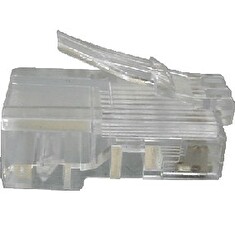 Konektor RJ45 UTP 8p8c Cat5e 100ks (drát)