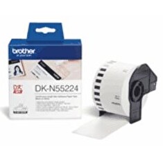 Brother - DKN 55224 (papírová role nelepící bílá 54mm x 30,48m)