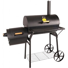 G21 gril na dřevěné uhlí BBQ big s udírnou/ grilovací plocha 2360 cm2
