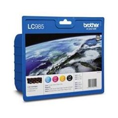 Value pack Brother LC985VALPB- value pack, černá + barevné