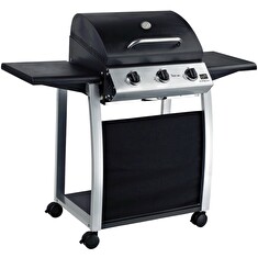 G21 gril plynový Texas BBQ/ 9,45 kW/hod/ grilovací plocha 53 x 40 cm/ 3 hořáky + zdarma redukční ventil