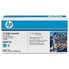 HP tisková kazeta azurová, CE261A