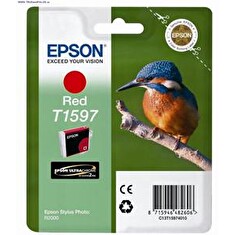 EPSON cartridge T1597 red (ledňáček)