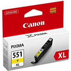 Canon CLI-551 XL Y, žlutá velká