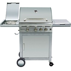 G21 gril plynový California BBQ Premium line/ 12,6 kW/hod/ grilovací plocha 62 x 44 cm/ 4 hořáky + zdarma redukční venti
