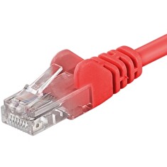 PremiumCord Patch kabel UTP RJ45-RJ45 CAT6 2m červená