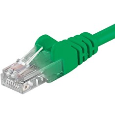 PremiumCord Patch kabel UTP RJ45-RJ45 CAT6 1m zelená