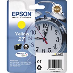 EPSON cartridge T2704 yellow (budík)