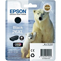 EPSON cartridge T2621 black (lední medvěd) XL