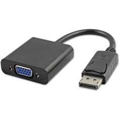 PREMIUMCORD Redukce DisplayPort - VGA 15cm (M/F, černá)