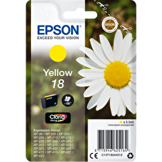 Epson Singlepack Yellow 18 Claria Home Ink