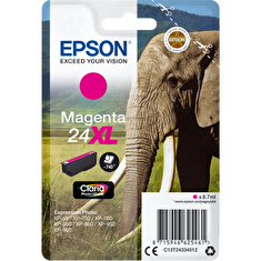 Epson Singlepack Magenta 24XL Claria Photo HD Ink