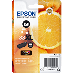 Epson Singlepack Photo Black 33XL Claria Prem. Ink