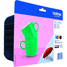 Brother LC-227VALBP (inkoust multipack - černá + tři barvy)