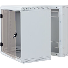 Nástěnný rozvaděč Dvoudílný 12U (š)600x(h)615