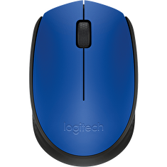 Logitech myš Wireless Mouse M171, optická, 2 tlačítka, 1000dpi, modrá